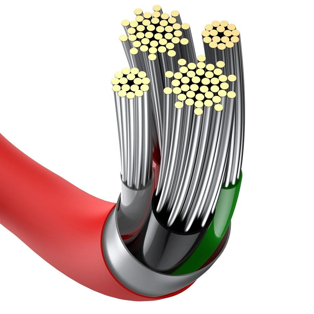 Baseus Superior kabel USB - Lightning 2,4 A 1 m czerwony (CALYS-A09) – zdjęcie 7