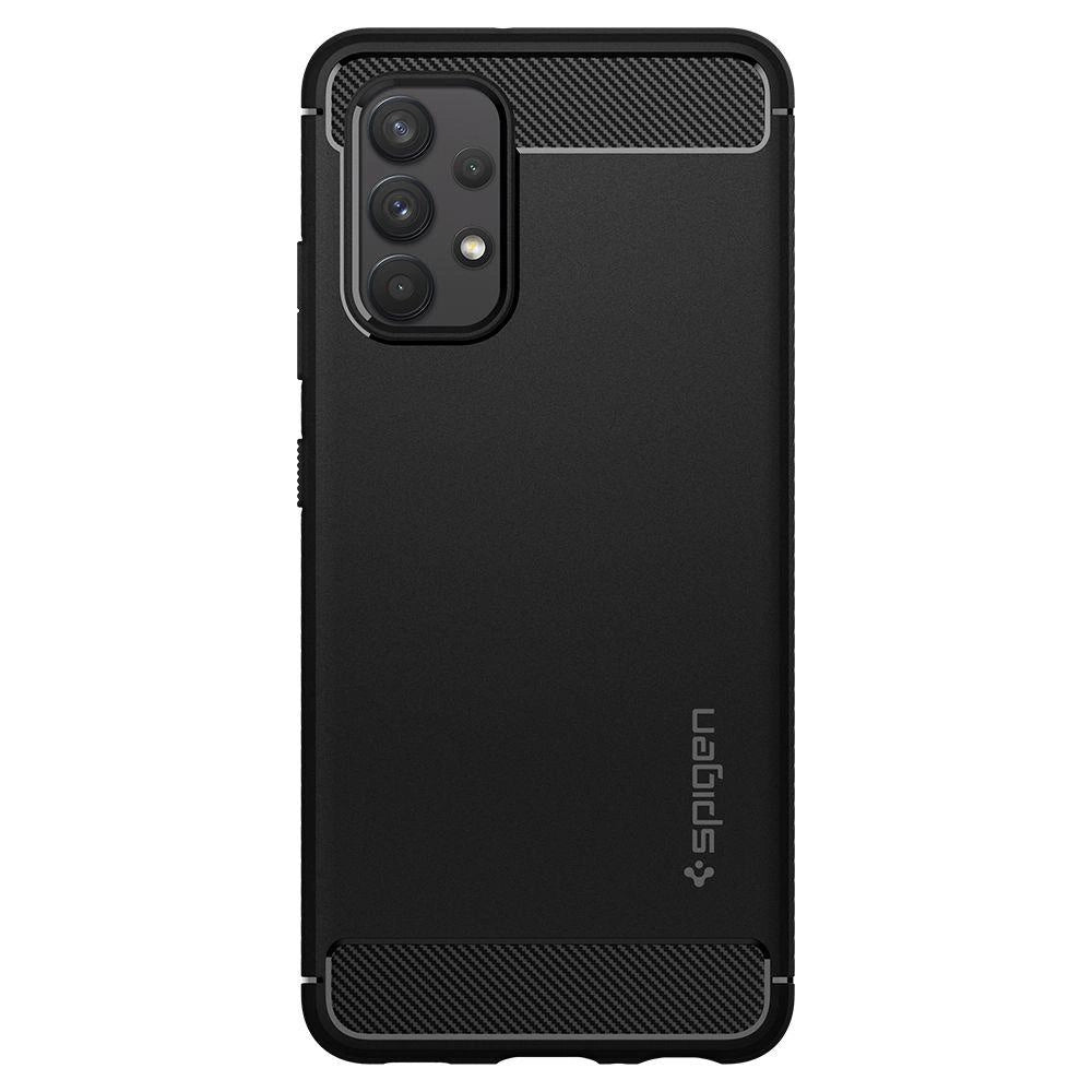 Etui Spigen Rugged Armor na Samsung Galaxy A52 / A52S - czarny mat – zdjęcie 3