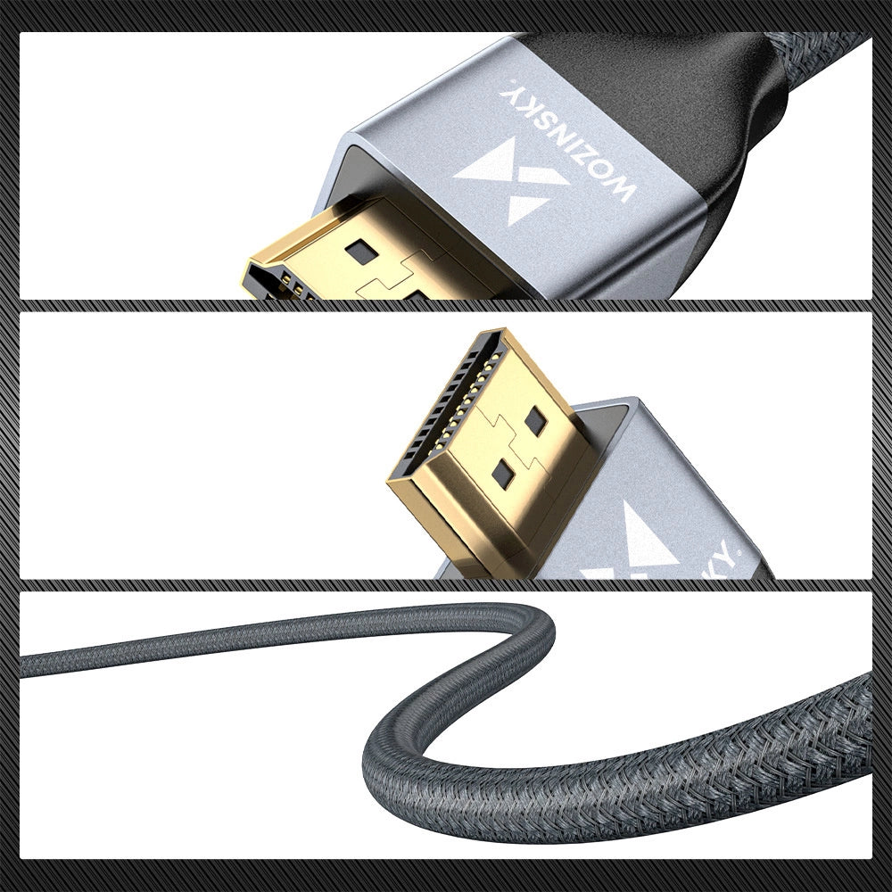Wozinsky kabel HDMI 2.1 8K 60 Hz 48 Gbps / 4K 120 Hz / 2K 144 Hz 5 m – zdjęcie 15