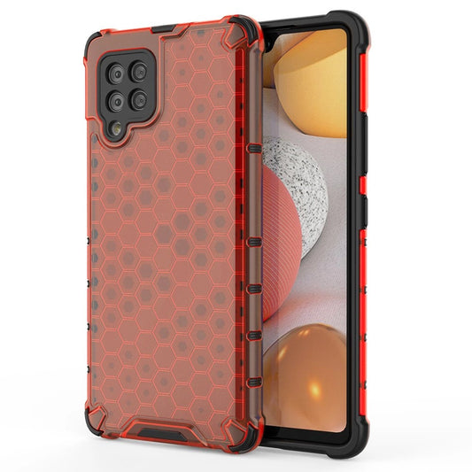 Honeycomb etui pancerny pokrowiec z żelową ramką Samsung Galaxy A42 5G