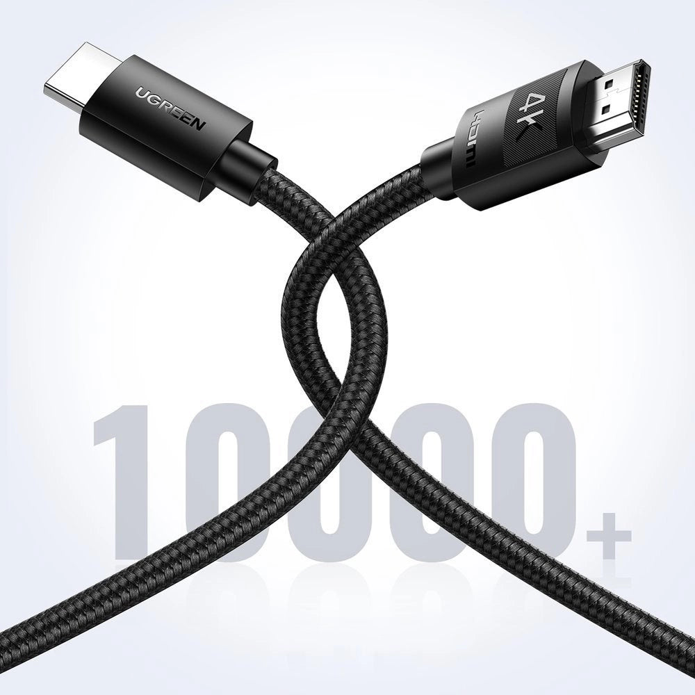 Ugreen HDMI cable 2.0 4K 1m czarny (HD119 30999) – zdjęcie 6