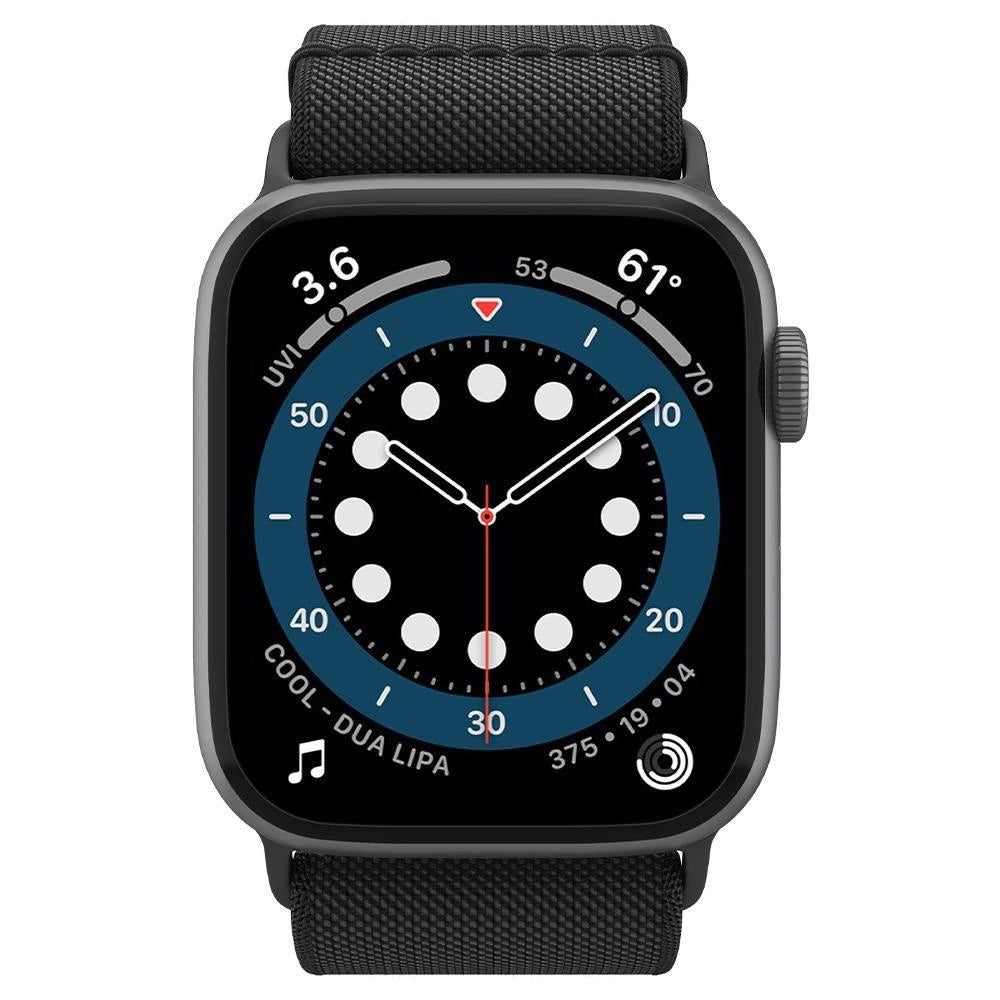 Pasek Spigen Fit Lite na Apple Watch 42 / 44 / 45 / 49 mm - czarny