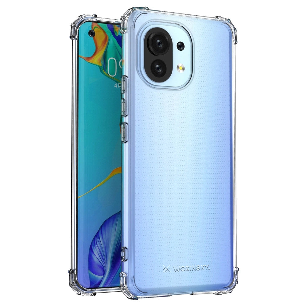 Wozinsky Anti Shock pancerne etui do Xiaomi Mi 11 przezroczysty – zdjęcie 11