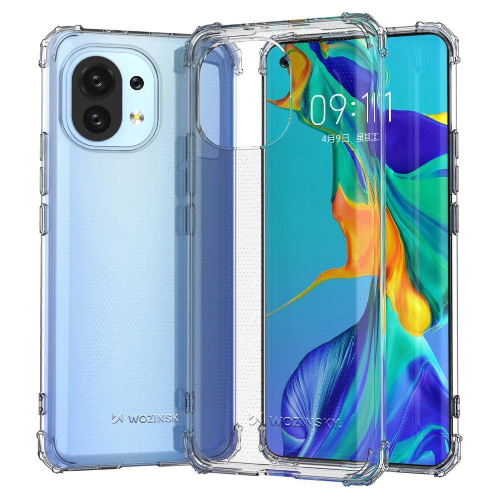 Wozinsky Anti Shock pancerne etui do Xiaomi Mi 11 przezroczysty – zdjęcie 2