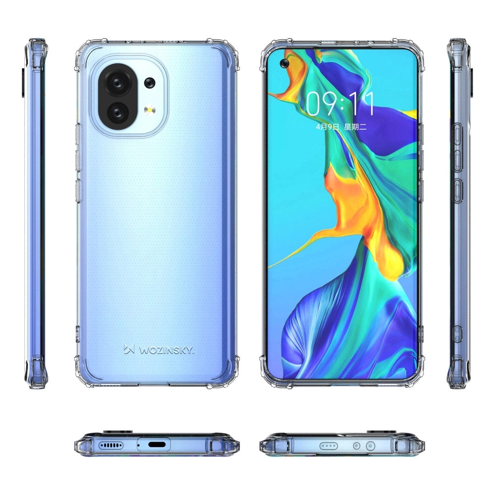 Wozinsky Anti Shock pancerne etui do Xiaomi Mi 11 przezroczysty – zdjęcie 9