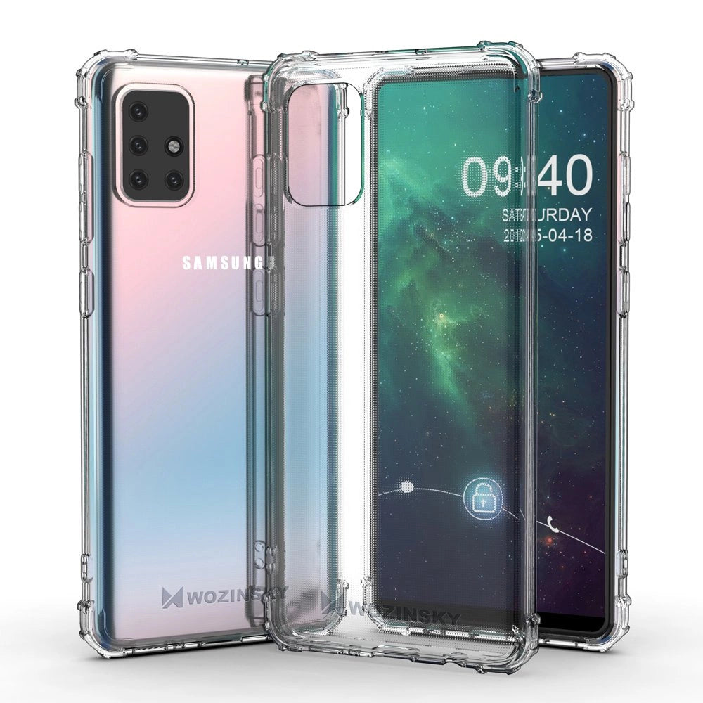 Wozinsky Anti Shock pancerne etui do Samsung Galaxy A72 4G przezroczysty – zdjęcie 2