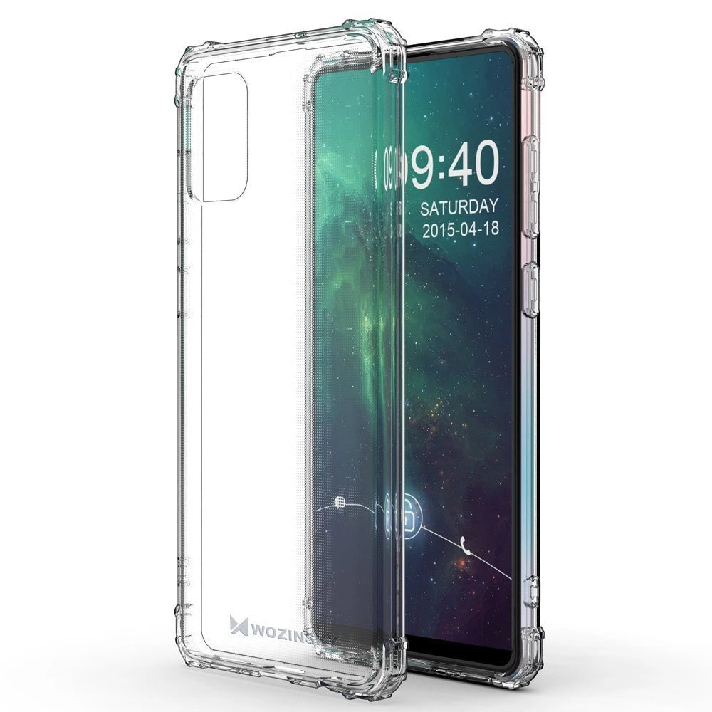 Wozinsky Anti Shock pancerne etui do Samsung Galaxy A72 4G przezroczysty – zdjęcie 3