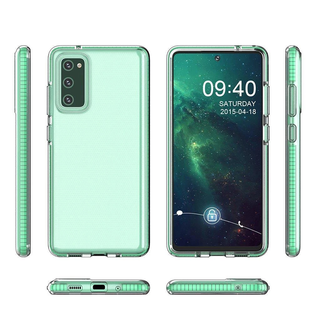 Spring Case pokrowiec żelowe etui z do Samsung Galaxy A72 4G jasnoróżowy – zdjęcie 2