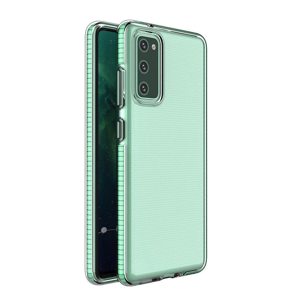 Spring Case pokrowiec żelowe etui z do Samsung Galaxy A72 4G miętowy