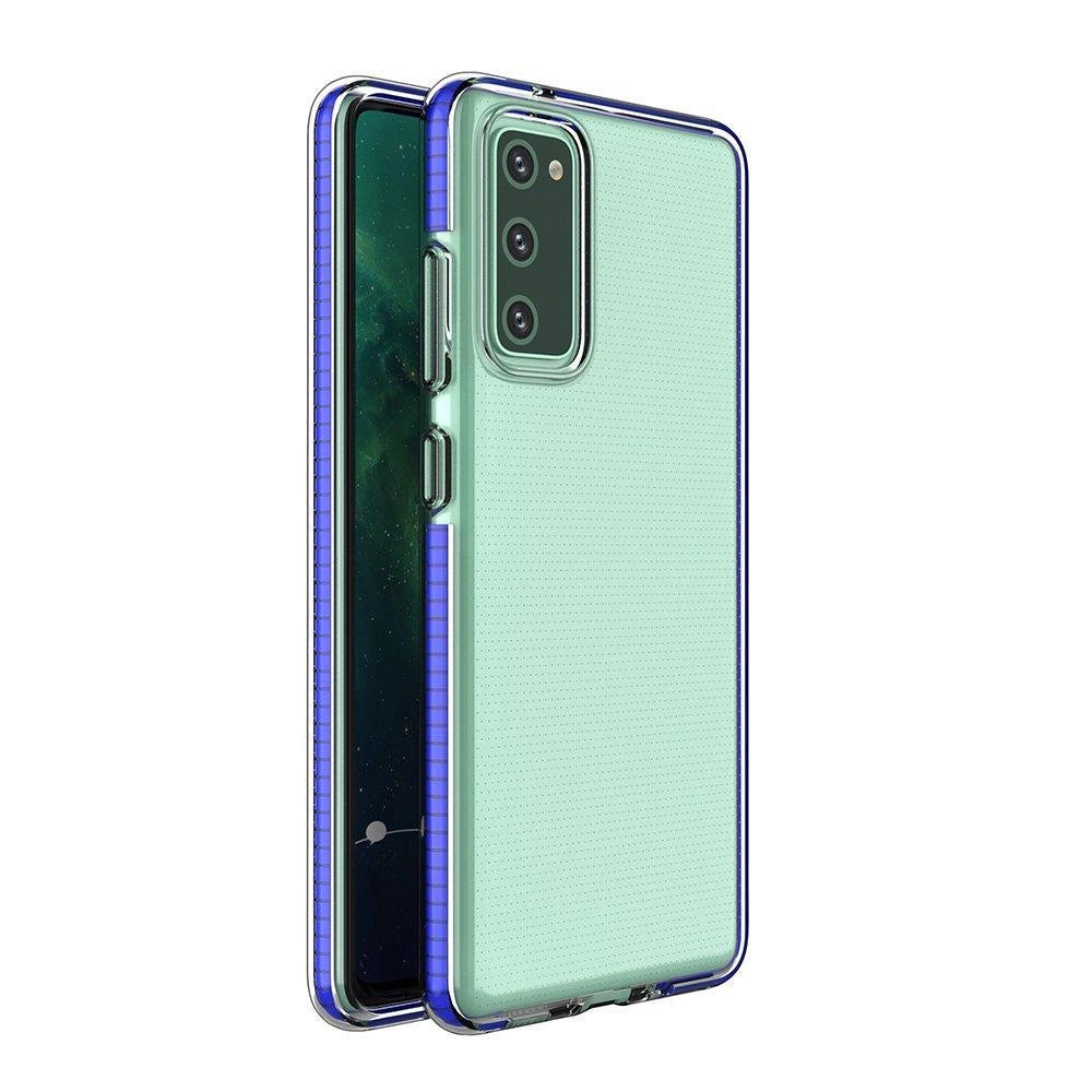 Spring Case pokrowiec żelowe etui do Samsung Galaxy A72 4G ciemnoniebieski