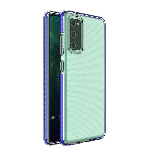 Spring Case pokrowiec żelowe etui do Samsung Galaxy A72 4G ciemnoniebieski