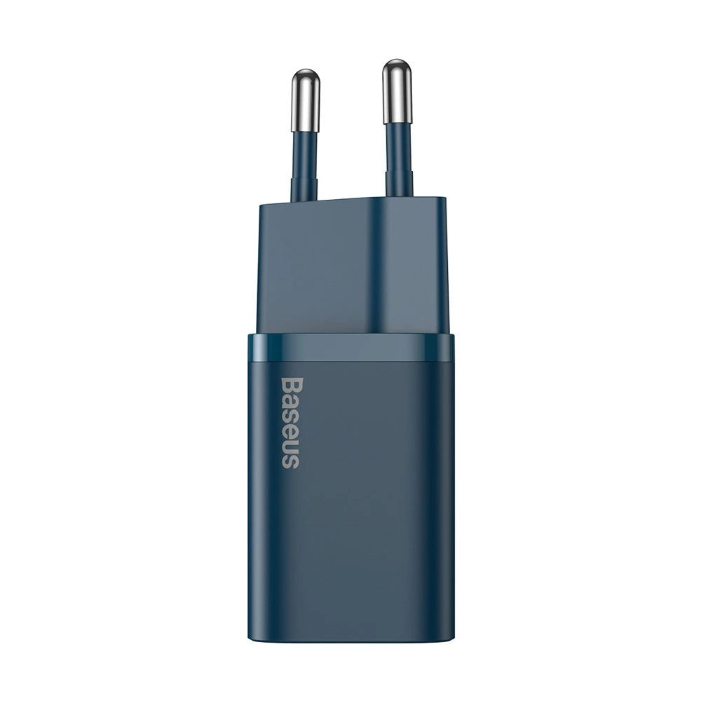 Baseus Si 1C szybka ładowarka USB Typ C 20 W Power Delivery niebieski
