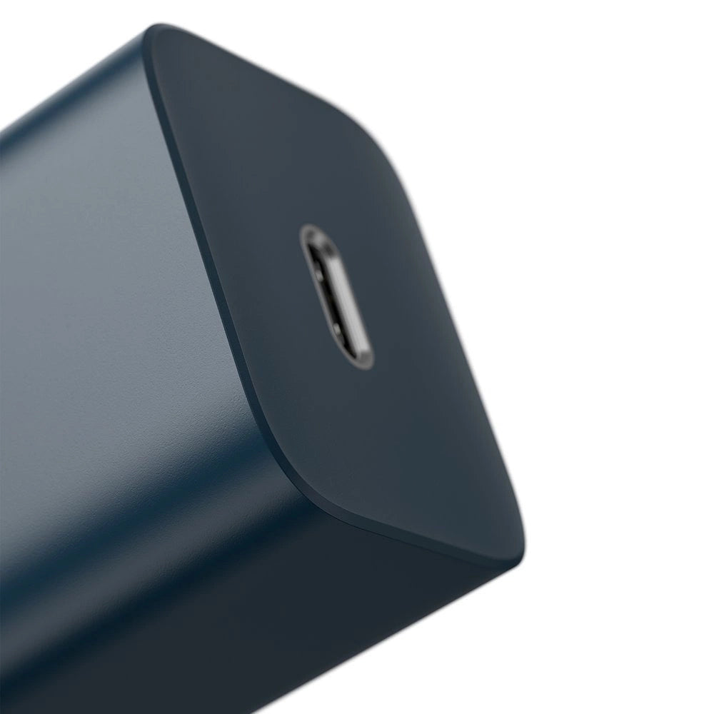 Baseus Si 1C szybka ładowarka USB Typ C 20 W Power Delivery niebieski