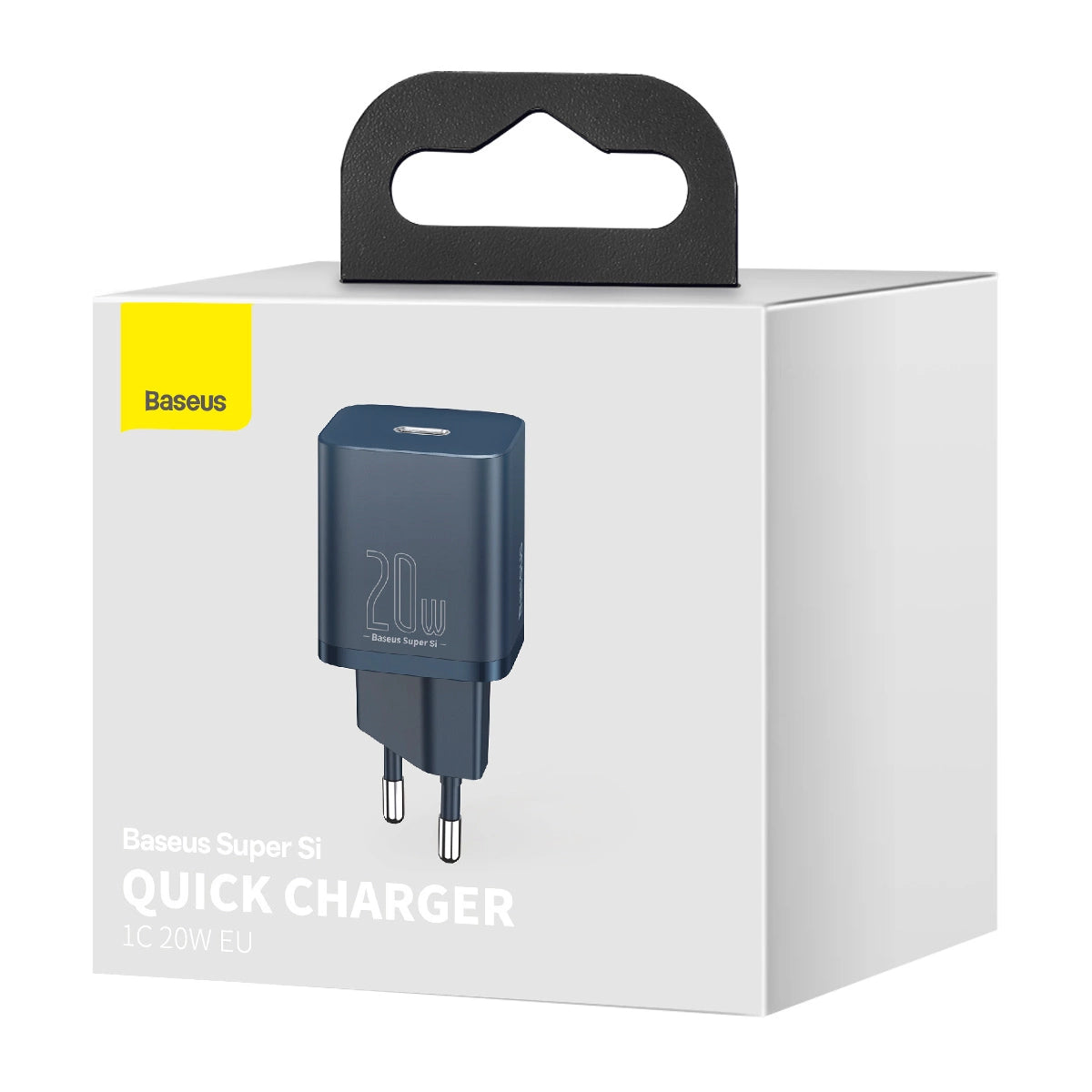 Baseus Si 1C szybka ładowarka USB Typ C 20 W Power Delivery niebieski