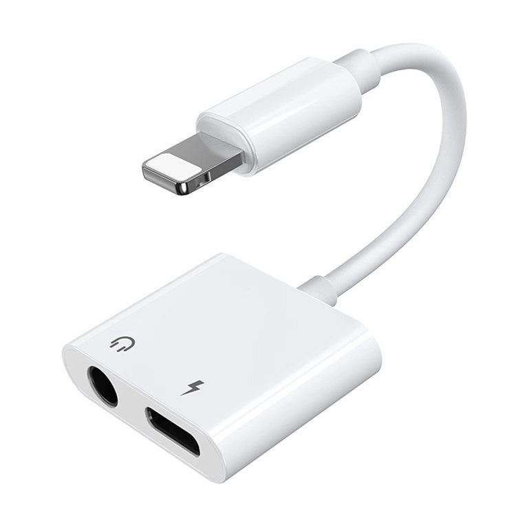 Adapter Joyroom S-Y104 słuchawkowy Lightning - Lightning / mini - biały