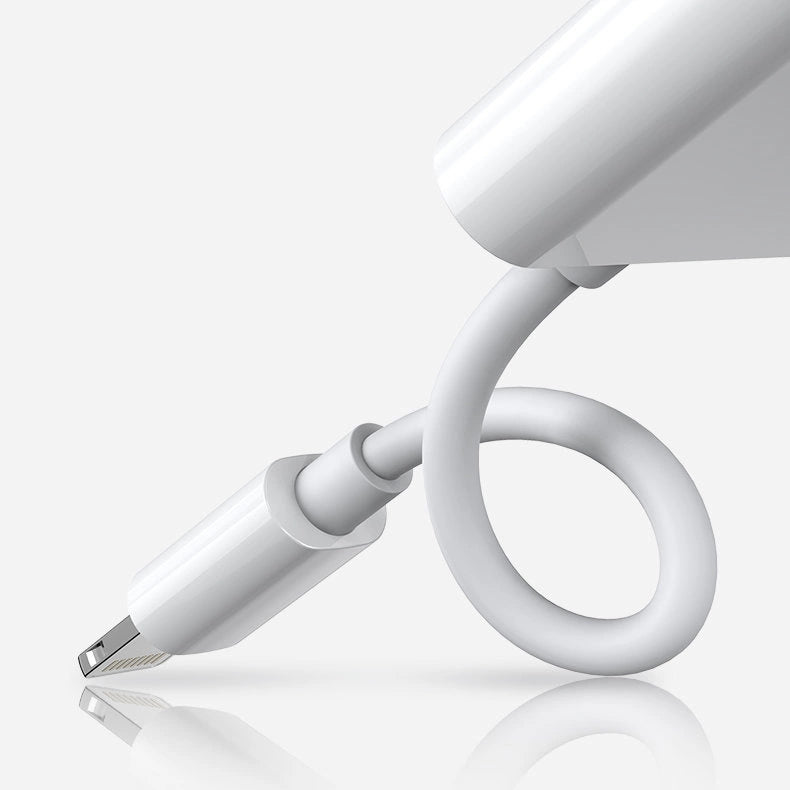 Adapter Joyroom S-Y104 słuchawkowy Lightning / 2x Lightning - biały – zdjęcie 2