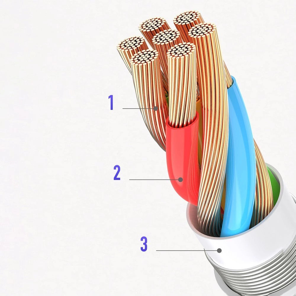 Adapter Joyroom SH-C1 słuchawkowy mini jack 3,5 mm (żeński) - biały – zdjęcie 3