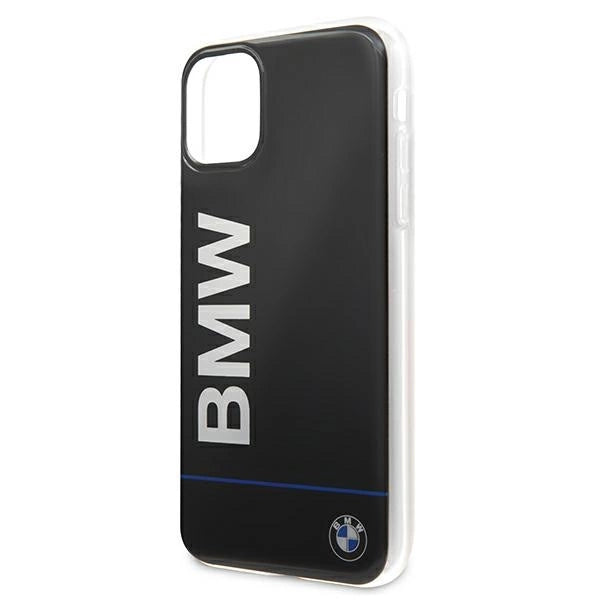 Etui BMW Signature Printed Logo na iPhone 11 Pro Max - czarne – zdjęcie 6