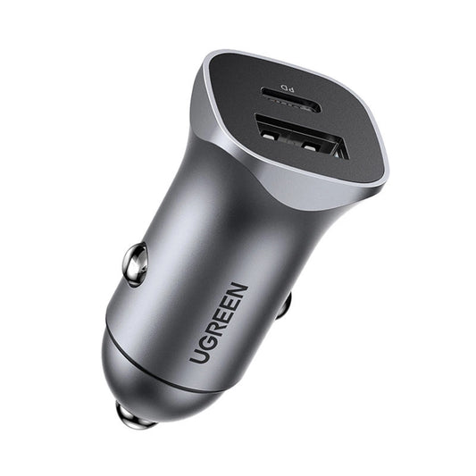 Ugreen ładowarka samochodowa USB Typ C / USB 24W Power Delivery Quick