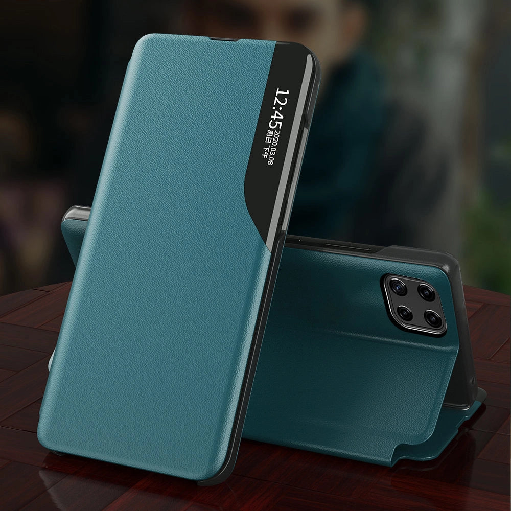 Eco Leather View Case futerał etui z klapką i funkcją podstawki Samsung – zdjęcie 4