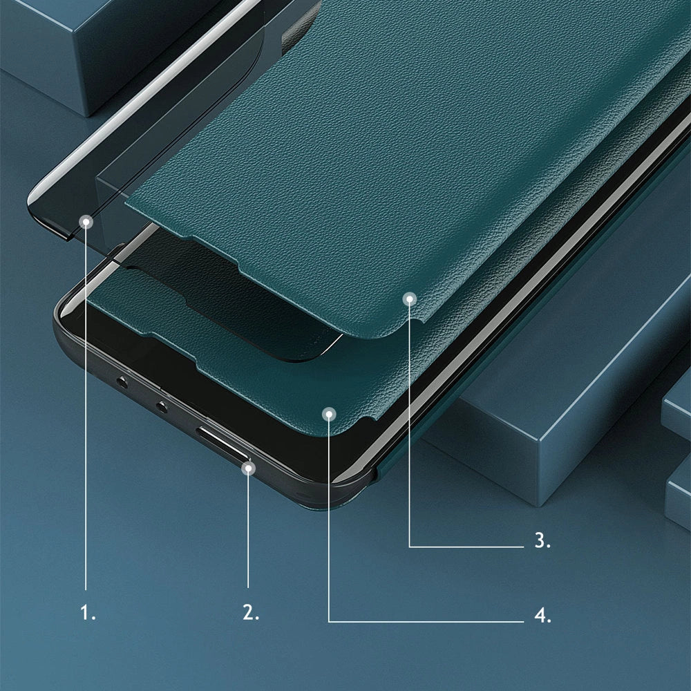Eco Leather View Case futerał etui z klapką i funkcją podstawki Samsung – zdjęcie 10