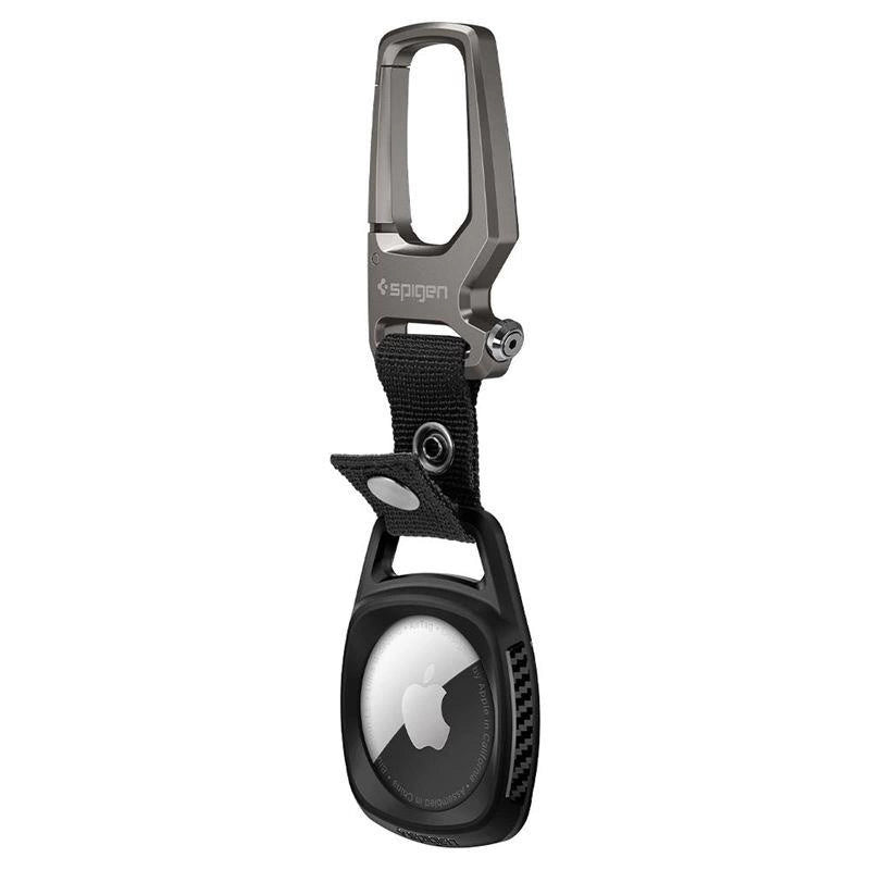 Etui Spigen Rugged Armor na Apple AirTag - czarny mat – zdjęcie 10