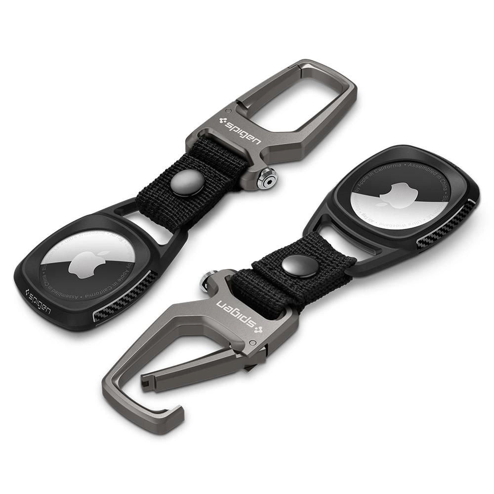 Etui Spigen Rugged Armor na Apple AirTag - czarny mat – zdjęcie 12
