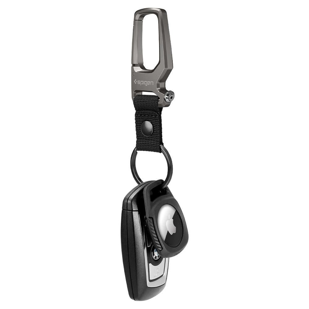 Etui Spigen Rugged Armor na Apple AirTag - czarny mat – zdjęcie 14