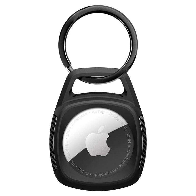 Etui Spigen Rugged Armor na Apple AirTag - czarny mat – zdjęcie 3