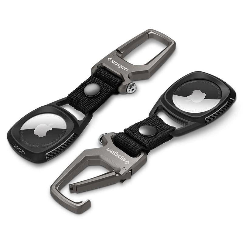 Etui Spigen Rugged Armor na Apple AirTag - czarny mat – zdjęcie 8