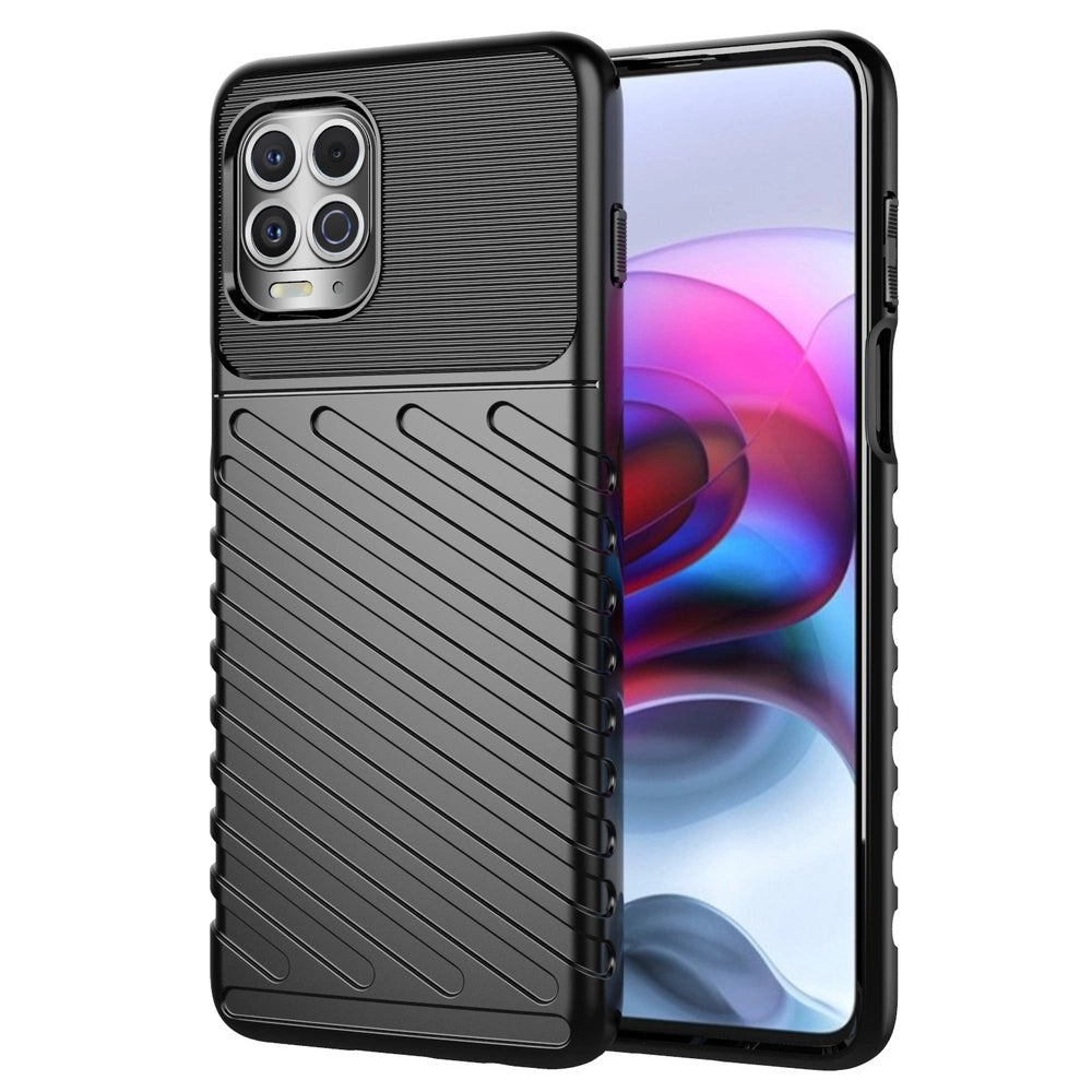 Thunder Case elastyczne pancerne etui pokrowiec Motorola Moto G100 / Edge