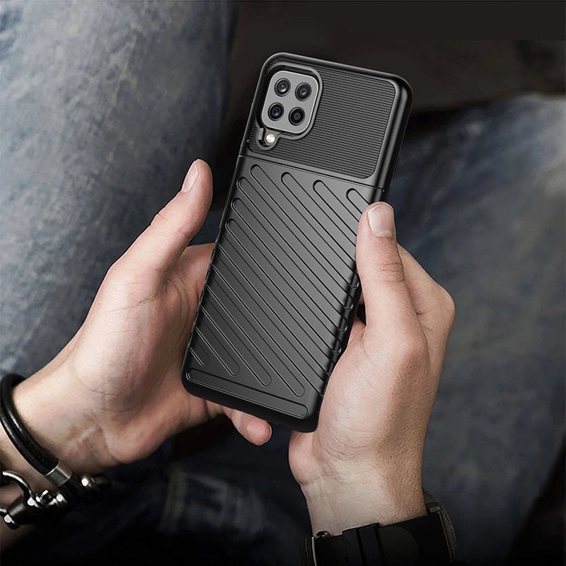 Thunder Case elastyczne pancerne etui pokrowiec Samsung Galaxy A22 4G – zdjęcie 7