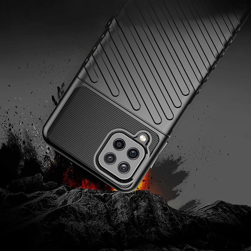 Thunder Case elastyczne pancerne etui pokrowiec Samsung Galaxy A22 4G – zdjęcie 4