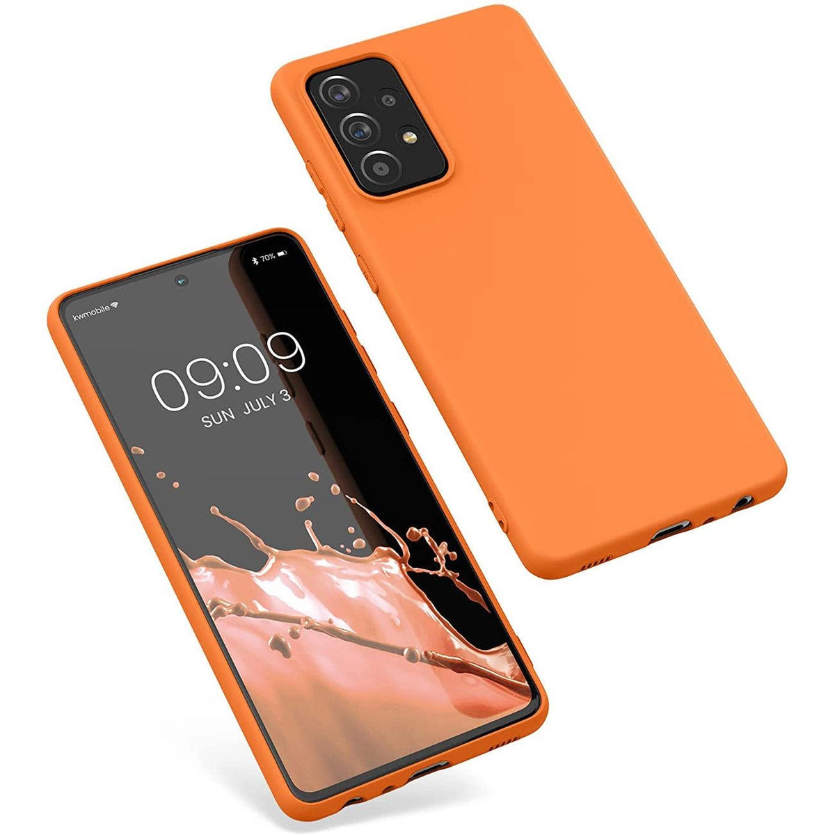 Silicone Case elastyczne silikonowe etui pokrowiec Samsung Galaxy A22 4G – zdjęcie 5