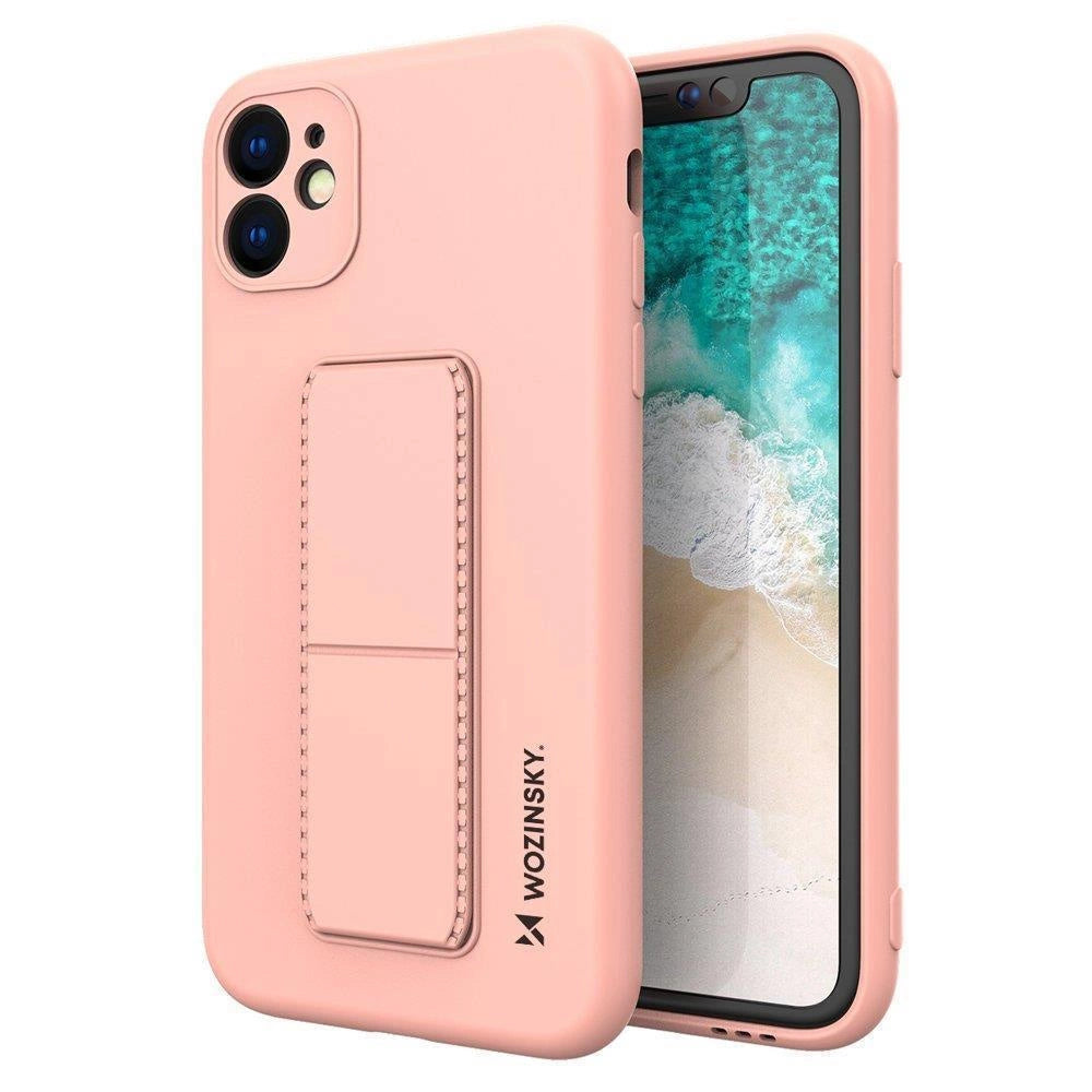 Wozinsky Kickstand Case silikonowe etui z podstawką etui Samsung Galaxy