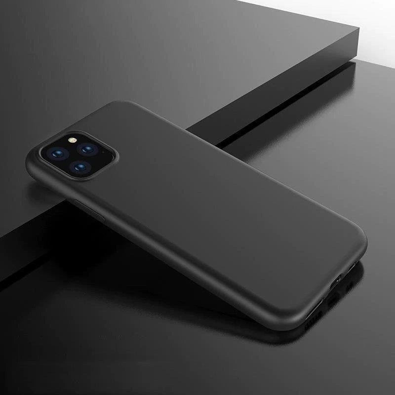 Soft Case żelowe elastyczne etui pokrowiec do Realme C21 czarny – zdjęcie 9