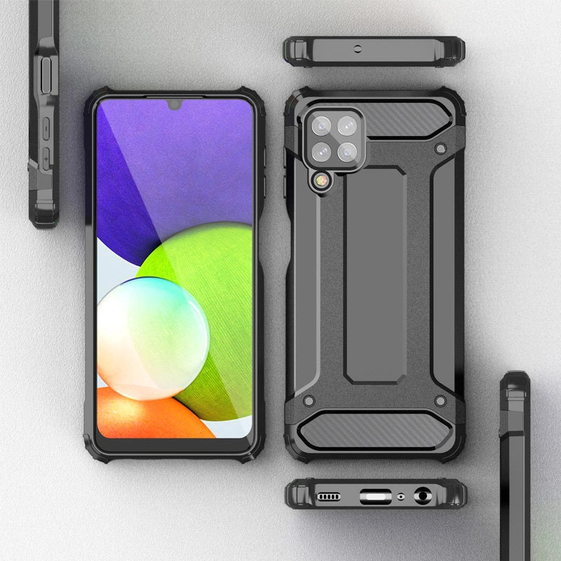 Hybrid Armor pancerne hybrydowe etui pokrowiec Samsung Galaxy A22 4G – zdjęcie 4