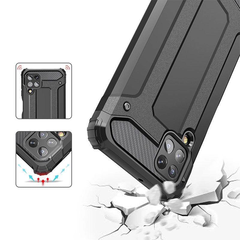Hybrid Armor pancerne hybrydowe etui pokrowiec Samsung Galaxy A22 4G – zdjęcie 5