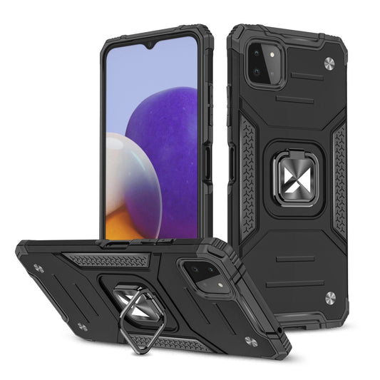 Wozinsky Ring Armor pancerne hybrydowe etui pokrowiec + magnetyczny uchwyt