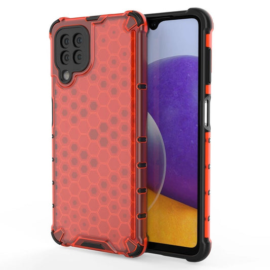 Honeycomb etui pancerny pokrowiec z żelową ramką Samsung Galaxy A22 4G