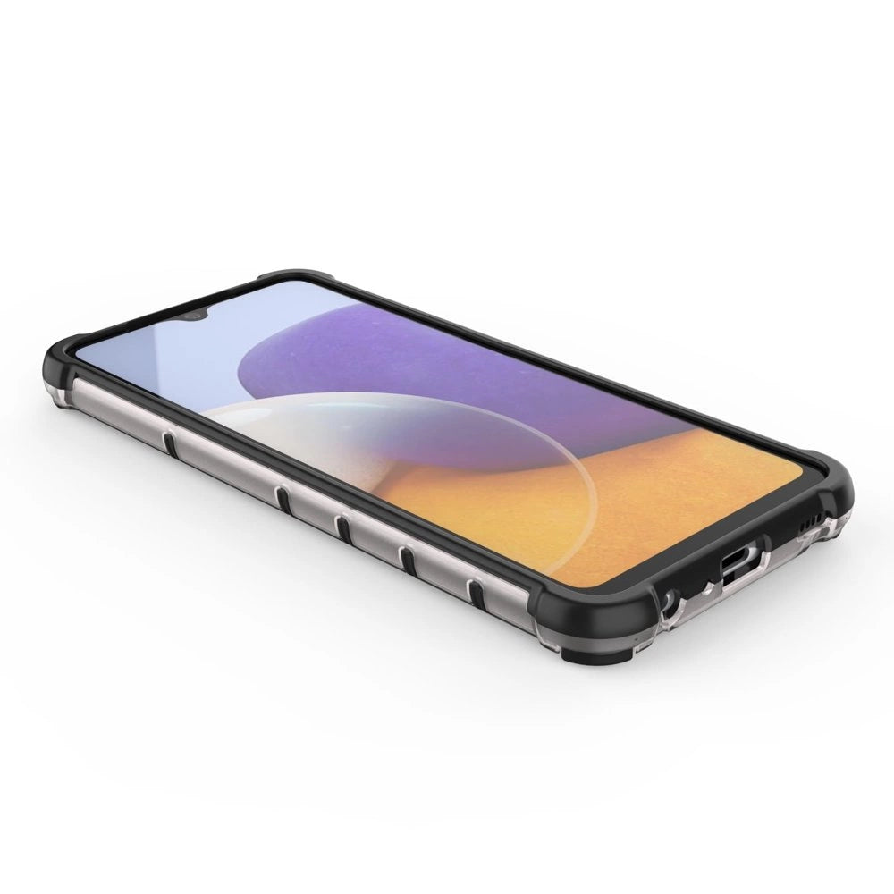 Honeycomb etui pancerny pokrowiec z żelową ramką Samsung Galaxy A22 4G – zdjęcie 12