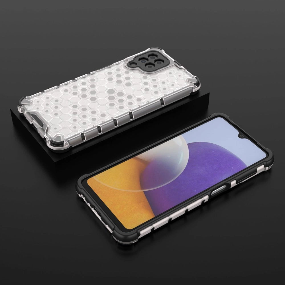 Honeycomb etui pancerny pokrowiec z żelową ramką Samsung Galaxy A22 4G – zdjęcie 13