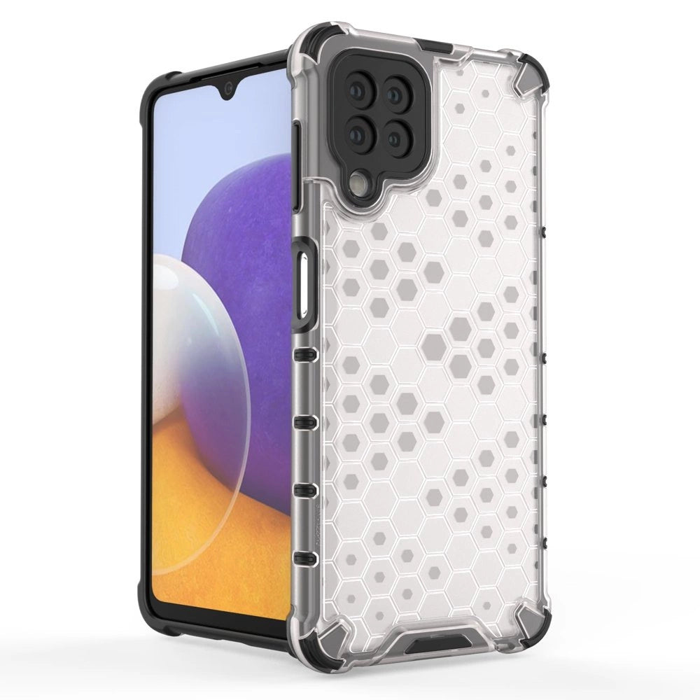 Honeycomb etui pancerny pokrowiec z żelową ramką Samsung Galaxy A22 4G – zdjęcie 3