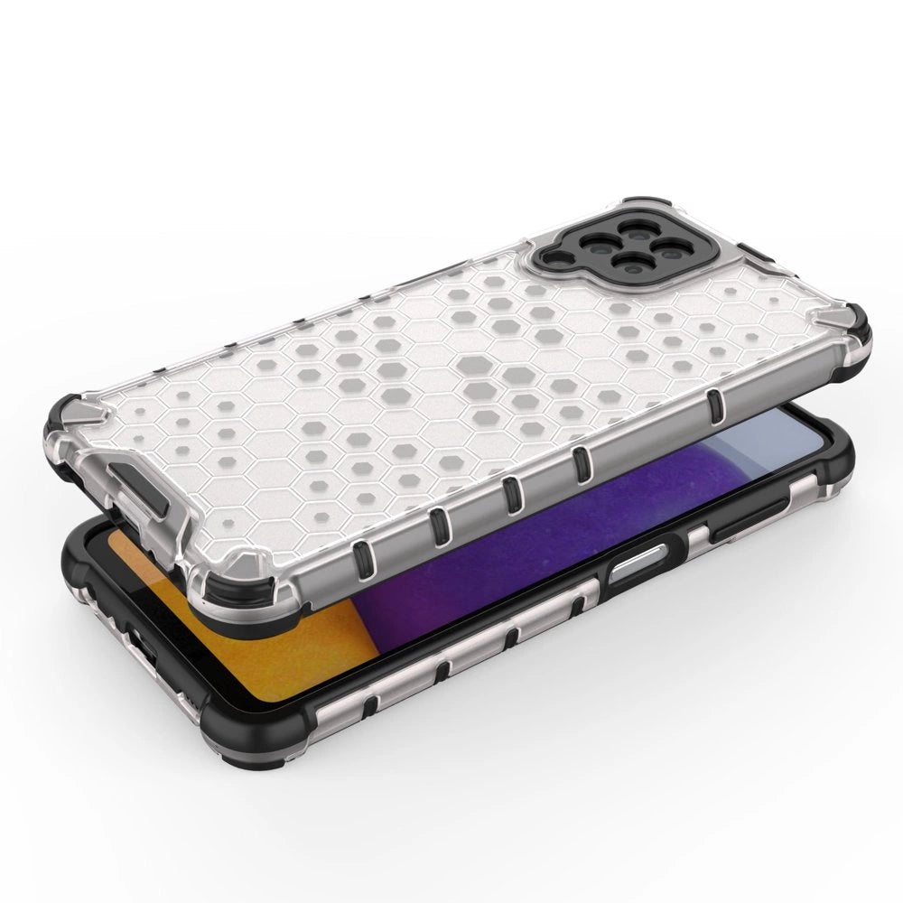 Honeycomb etui pancerny pokrowiec z żelową ramką Samsung Galaxy A22 4G – zdjęcie 4