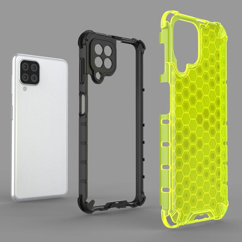 Honeycomb etui pancerny pokrowiec z żelową ramką Samsung Galaxy A22 4G – zdjęcie 6