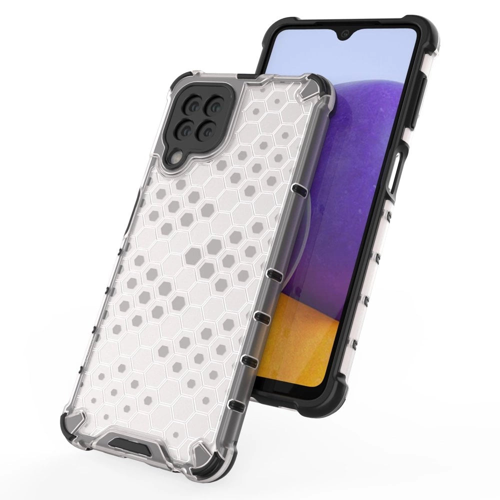Honeycomb etui pancerny pokrowiec z żelową ramką Samsung Galaxy A22 4G – zdjęcie 8