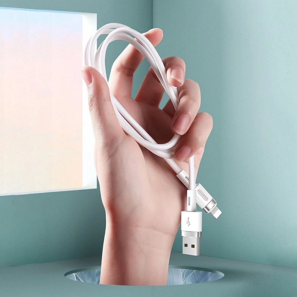 Kabel Joyroom Liquid Silicone Data Cable N2 USB-A / Lightning - czarny – zdjęcie 3