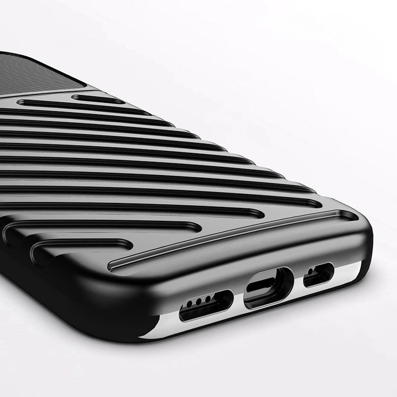Thunder Case elastyczne pancerne etui pokrowiec iPhone 13 mini niebieski – zdjęcie 12
