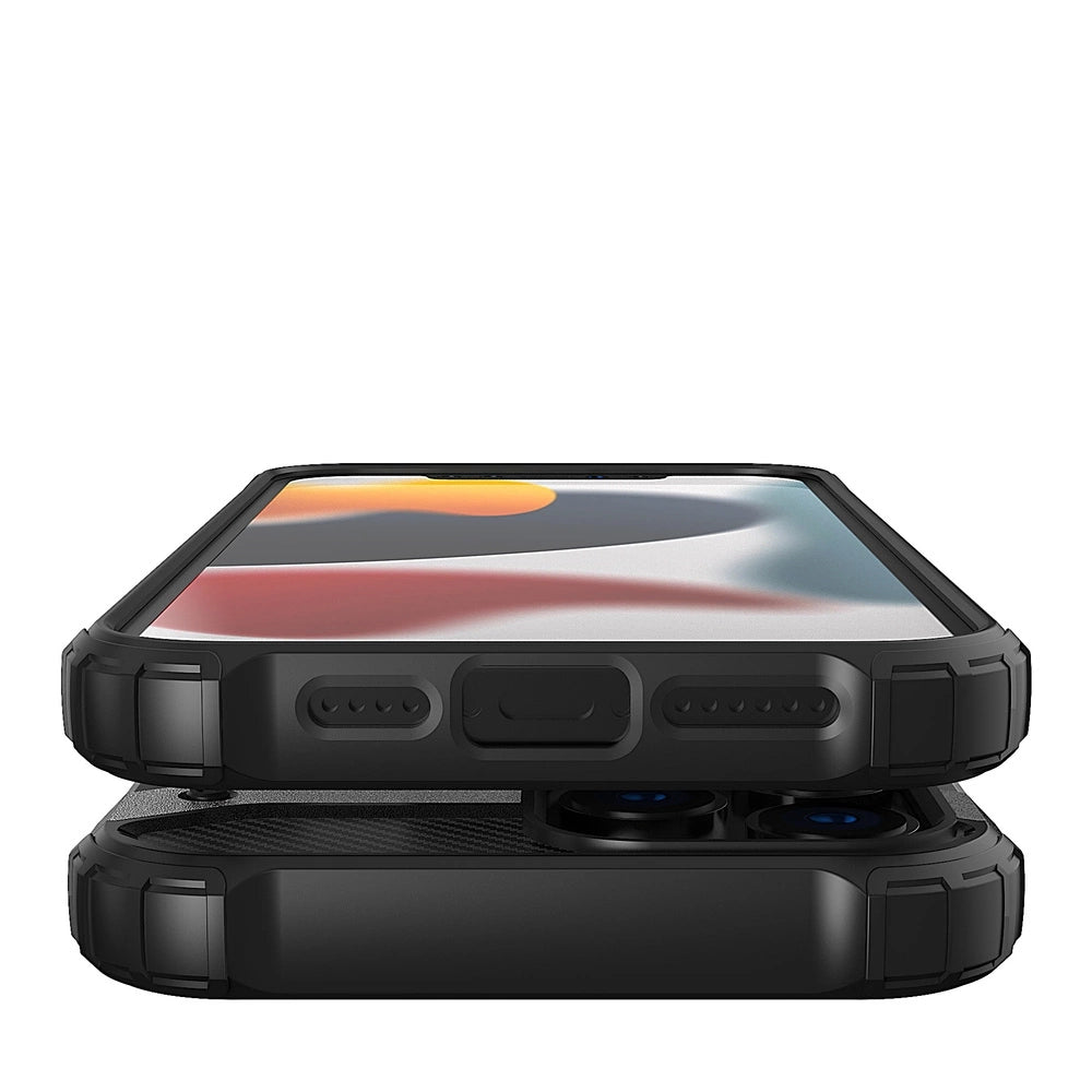 Hybrid Armor pancerne hybrydowe etui pokrowiec iPhone 13 Pro złoty – zdjęcie 8
