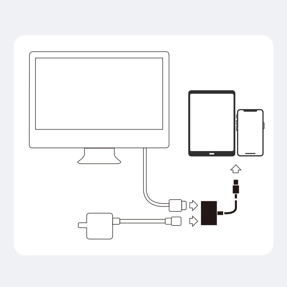 Adapter Joyroom S-H141 Lightning (męski) - HDMI FullHD 1080p 60Hz - biały – zdjęcie 3